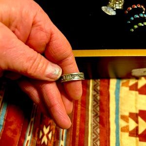 Native American story ring